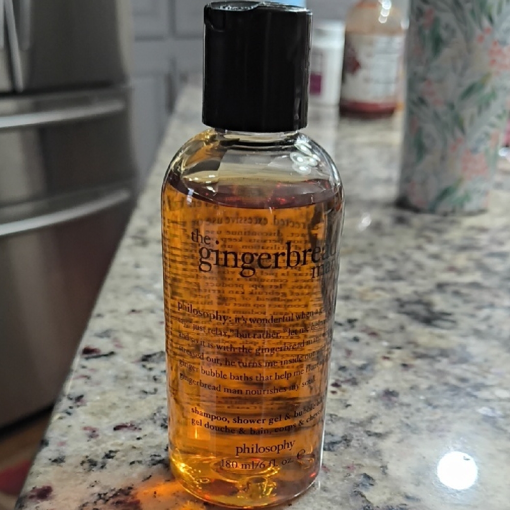 Philosophy Gingerbread Man Shower Gel in Amber